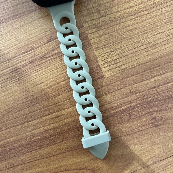Stone link loop silicone band for Apple Watch - Picture 3 of 7